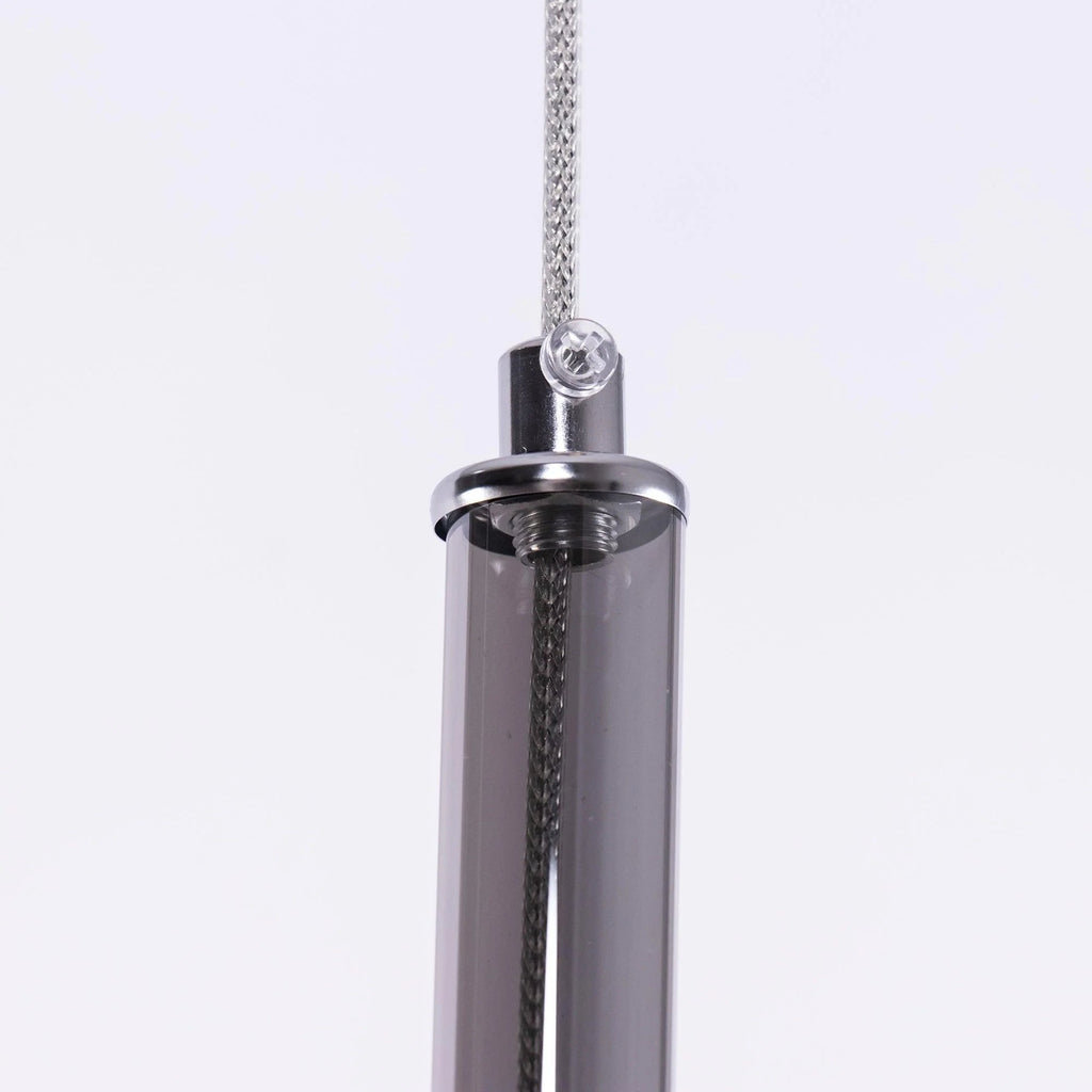 Lampada a sospensione in vetro sferico minimalista