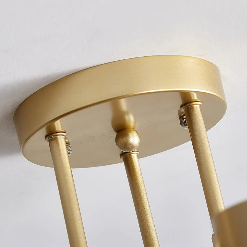 Nuova Luce da Soffitto Geometrica in Metallo