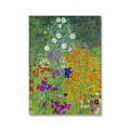 Giardino Fiorito di Gustav Klimt Arte da Parete