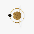 Arisha Applique Ferro/Acrilico Nero/Oro Orologio