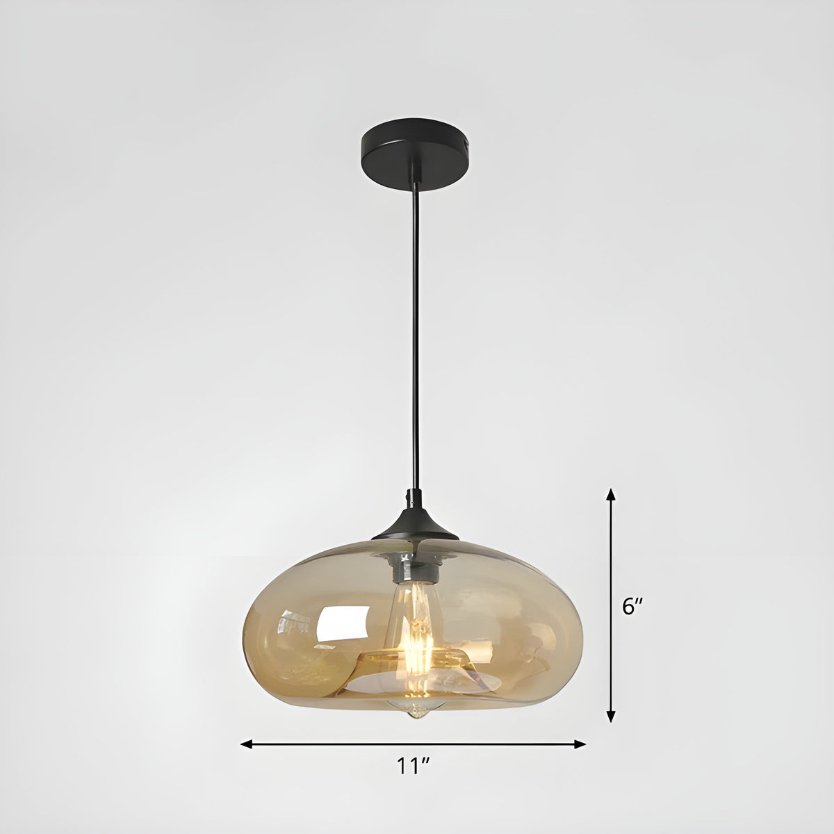 UrbanGlass Light - Lampada a sospensione in vetro moderno