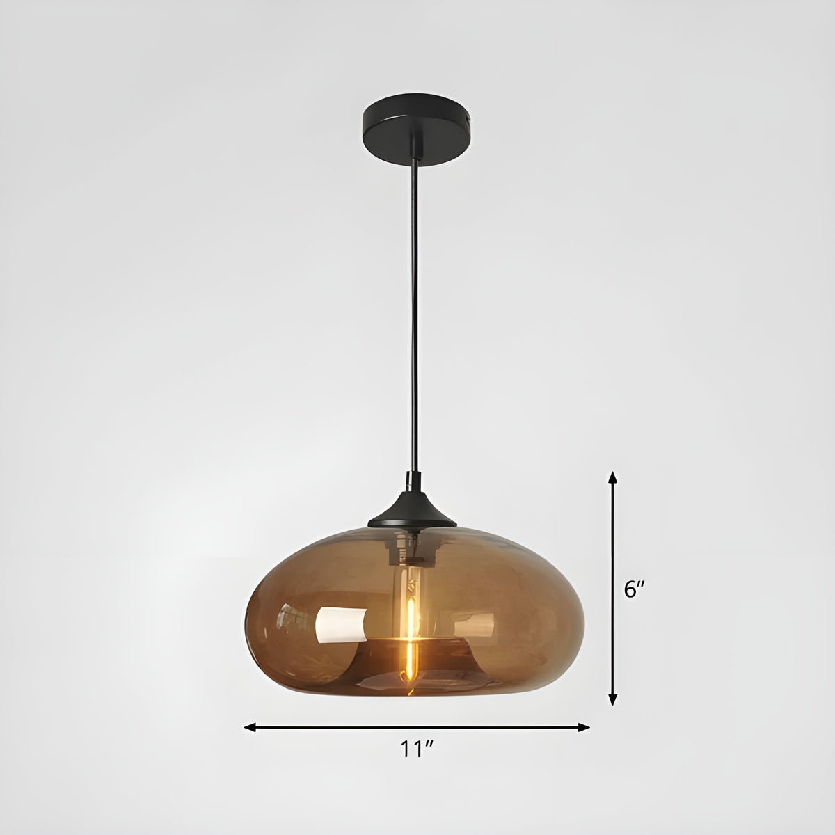 UrbanGlass Light - Lampada a sospensione in vetro moderno