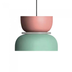 Glarefusion Nordic Simple Macaron Lampada a Sospensione in Acrilico