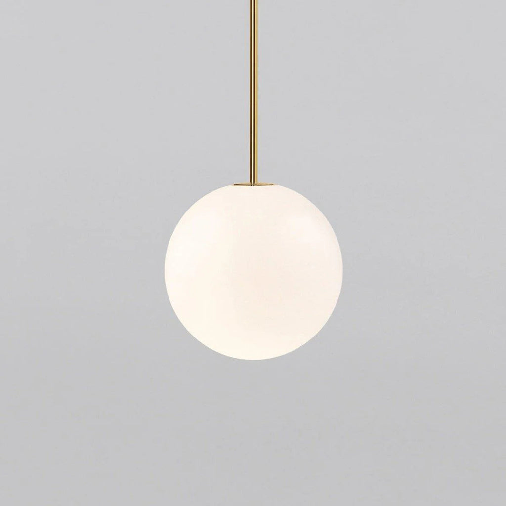 Lampada a Sospensione Minimalista in Ottone