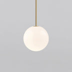 Lampada a Sospensione Minimalista in Ottone