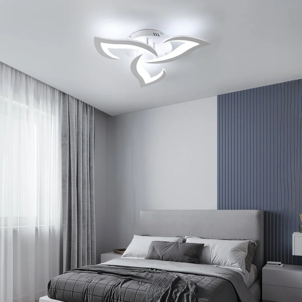 Moderna Lampada da Soffitto a Forma di Fiore Creativa
