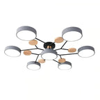 Lampada da soffitto LED circolare acrilica moderna nordica