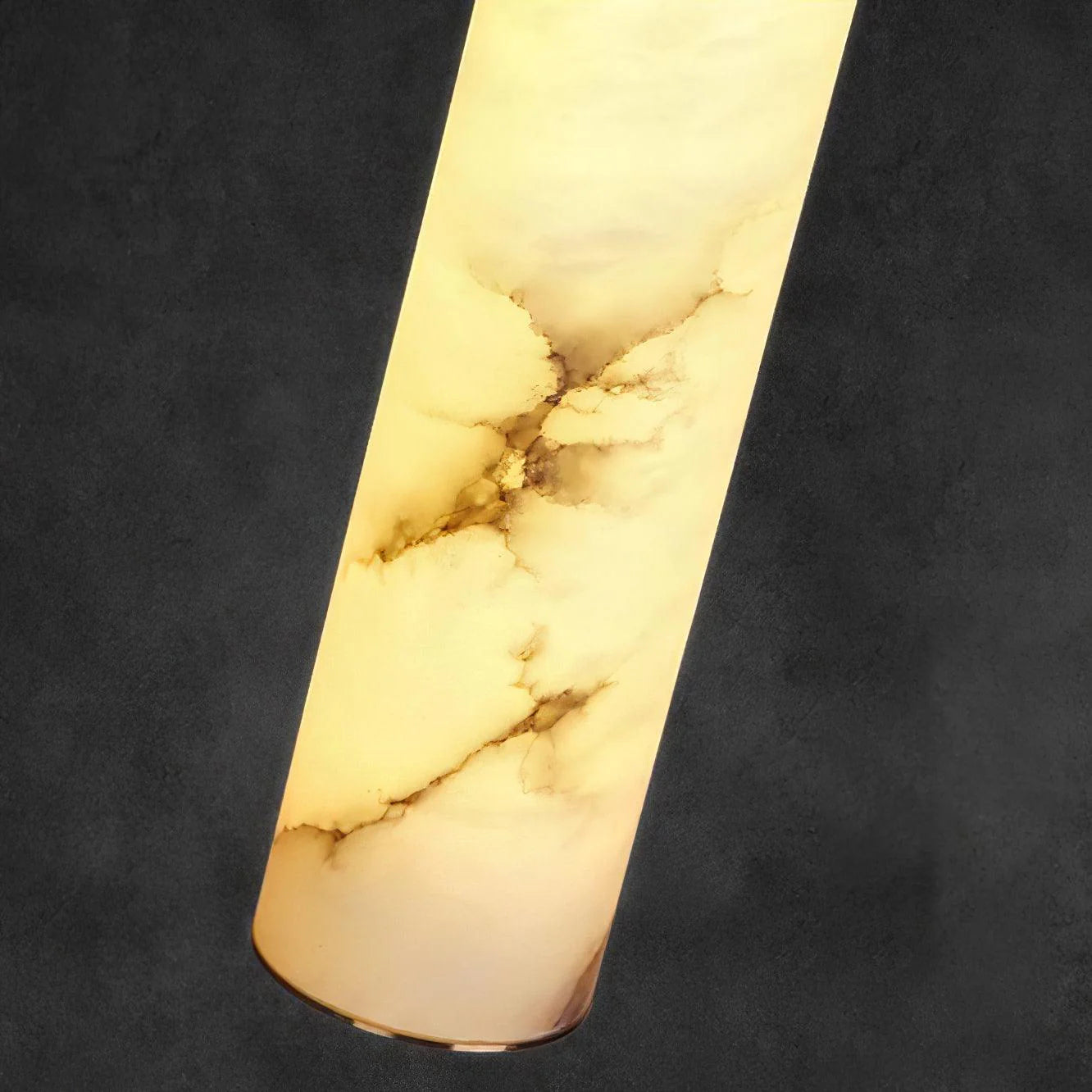 Lampada a Sospensione Classica in Marmo Lineare