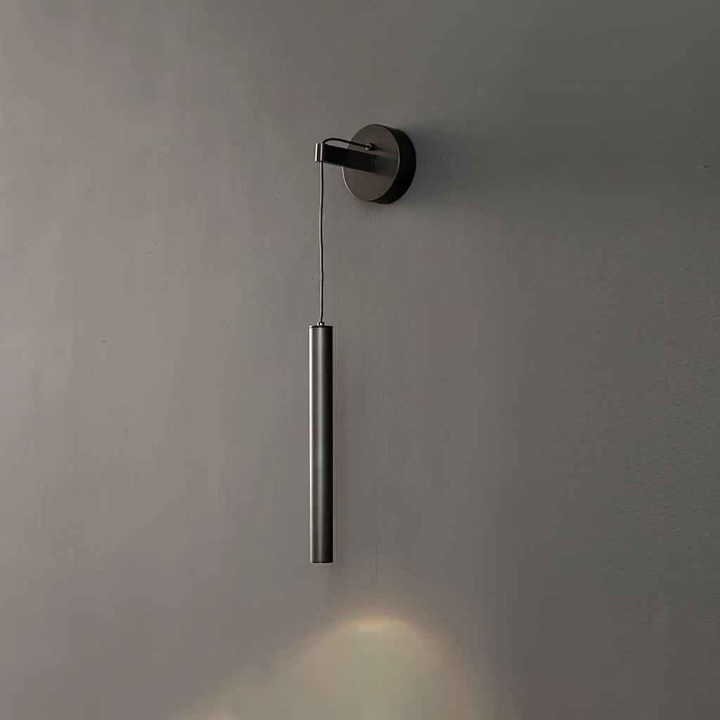 Lampada da Parete Verticale in Rame Elegante