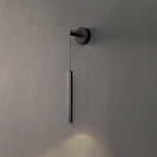 Lampada da Parete Verticale in Rame Elegante
