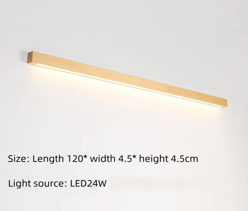 ZenLuma Lampada da Parete in Legno Giapponese
