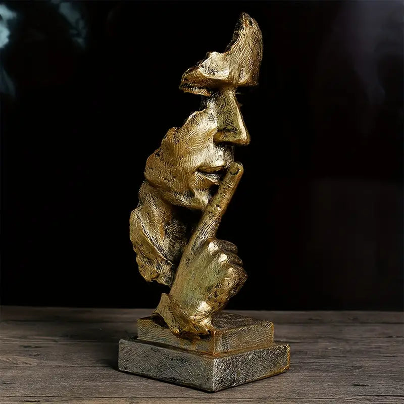 SerenitySculpt - Statua astratta suggestiva per una riflessione serena