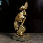 SerenitySculpt - Statua astratta suggestiva per una riflessione serena
