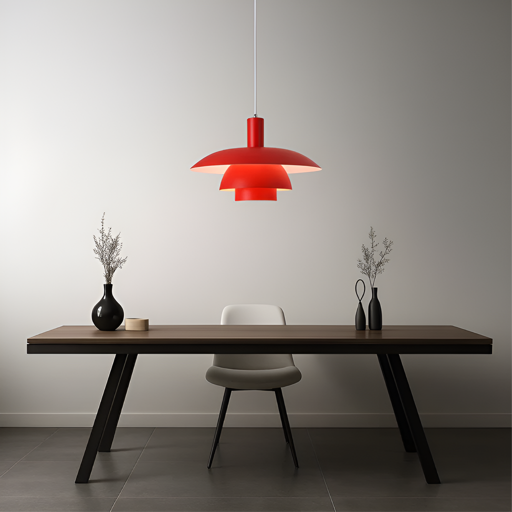 Lampada a sospensione in design danese – Semplice e stilosa per sala da pranzo e soggiorno