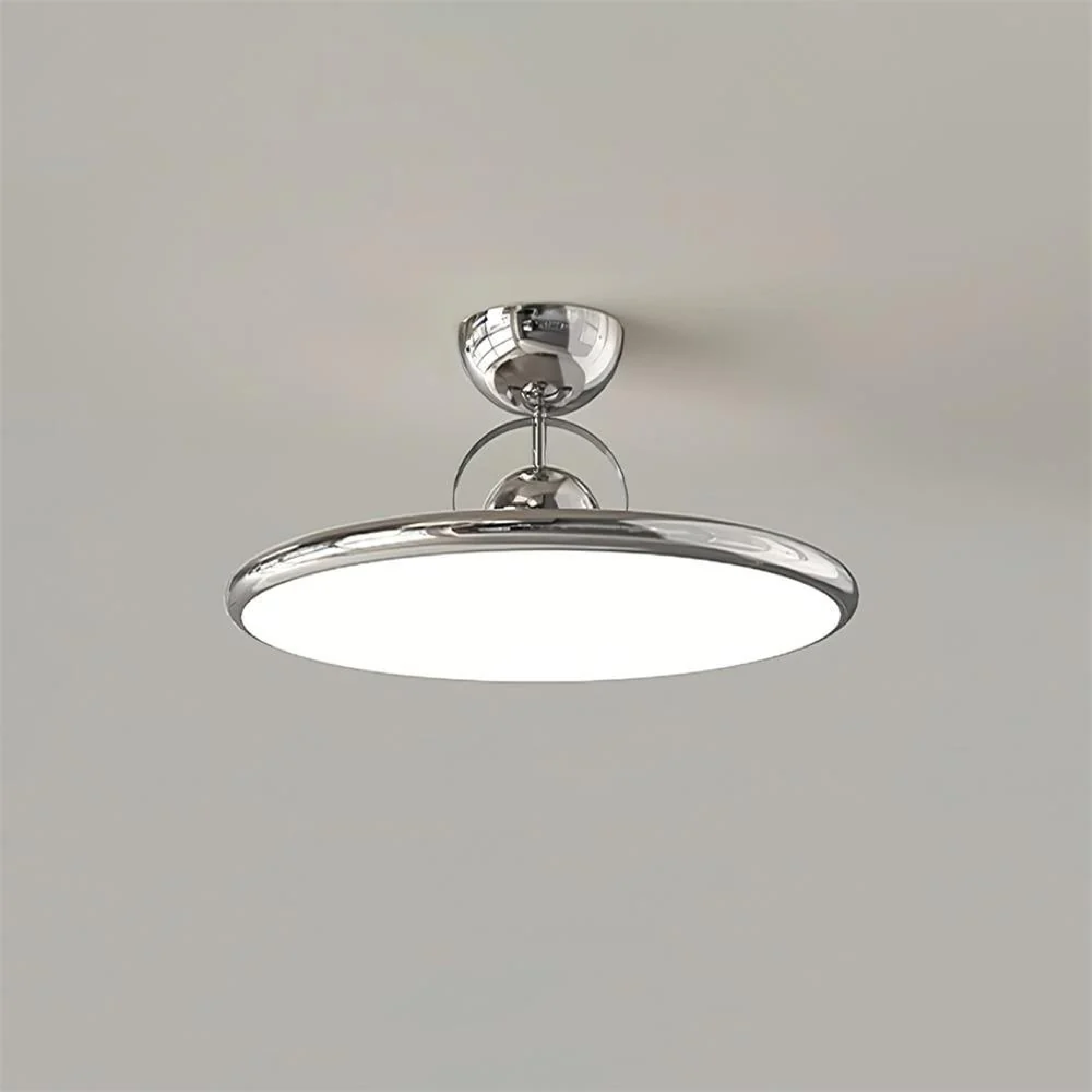 Lampada da soffitto a incasso in vetro retro