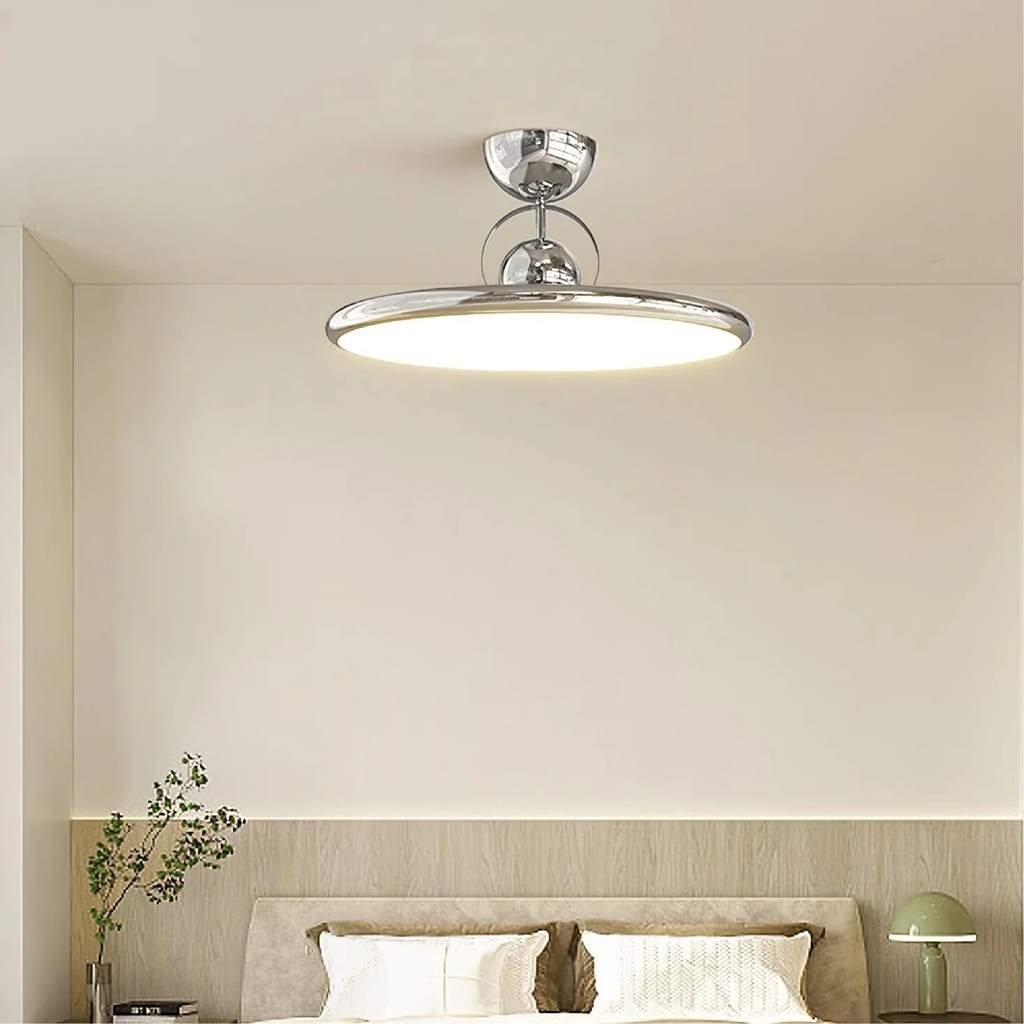 Lampada da soffitto a incasso in vetro retro