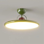 Lampada da soffitto a incasso in vetro retro