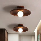 Lampada da soffitto a forma di ciotola poco profonda