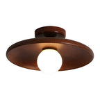 WoodBliss Light - Lampada da soffitto minimalista in legno Wabi Sabi