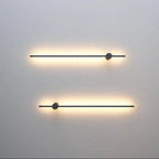Lampada da Parete Verticale in Metallo Minimalista Moderna