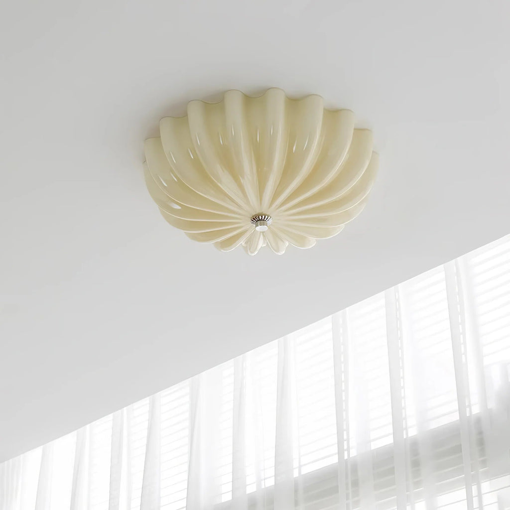 Moderna Lampada da Soffitto in Vetro a Forma di Fiore