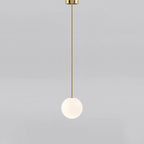 Lampada a Sospensione Minimalista in Ottone