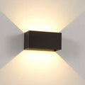 Moderna Applique da Esterno Impermeabile Rectangolare LED Illuminata Su e Giù