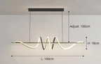 Lampada a sospensione LED dimmerabile moderna