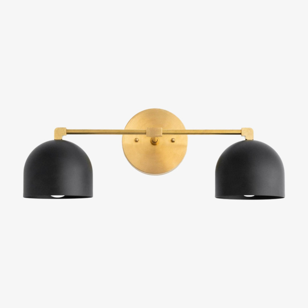 Applique da Parete in Ottone Chroma Dome per Bagno Moderno
