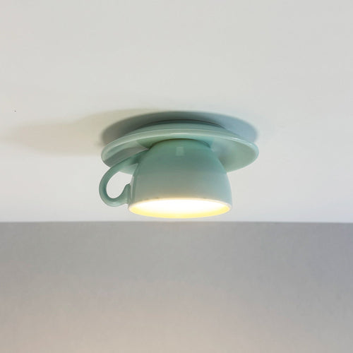 Aria Moderno Tazze da Caffè in Ceramica Illuminazione da Soffitto