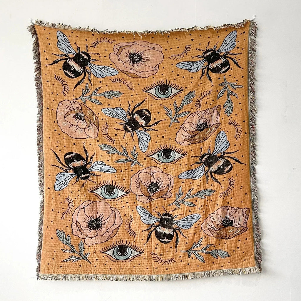 Coperta Buzzing Blossom