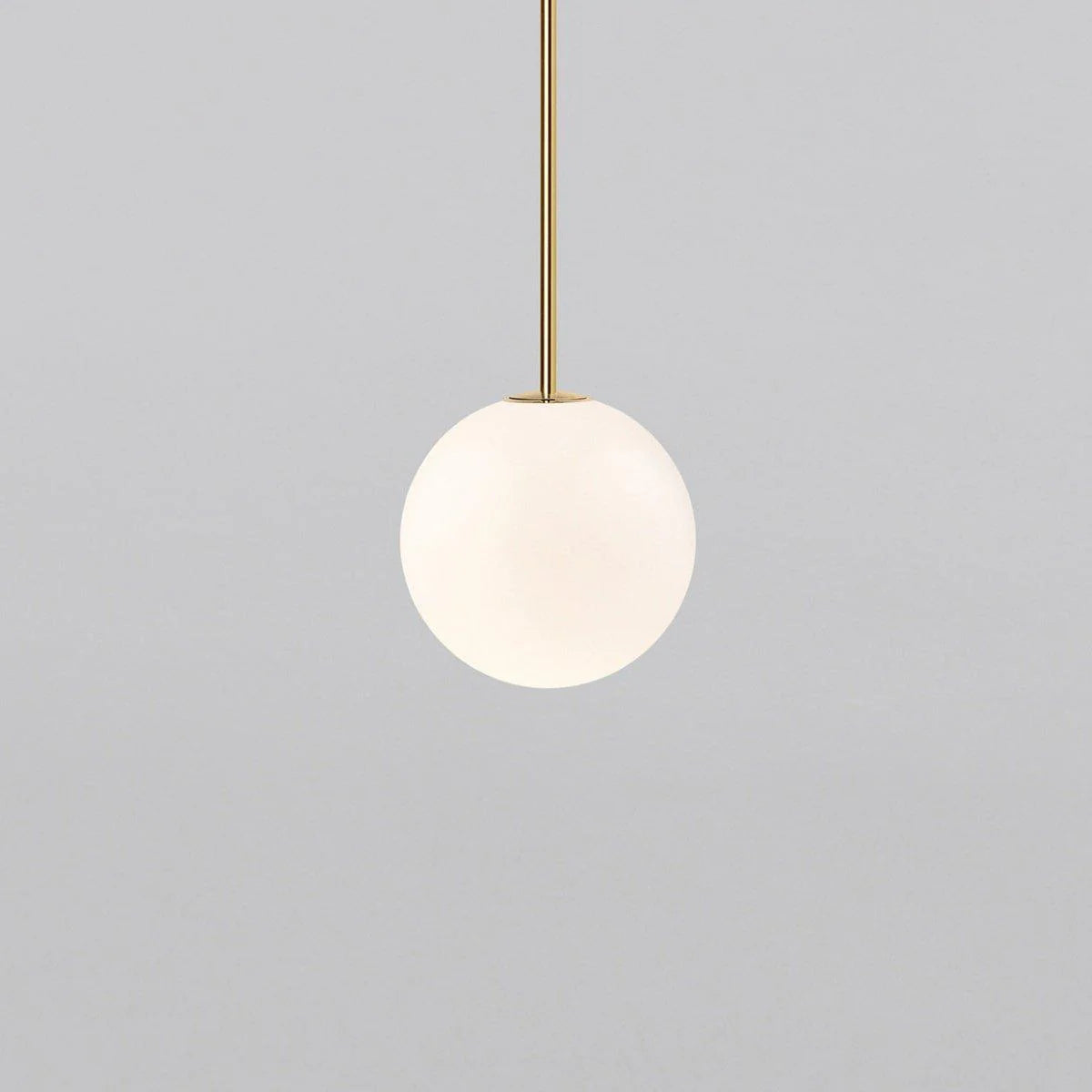 Lampada a Sospensione Minimalista in Ottone