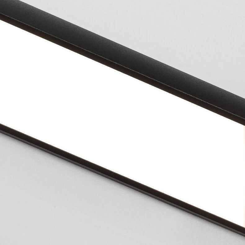 Lampada da Parete LED Impermeabile in Alluminio e Acrilico per Esterni, Design Moderno Minimalista, Bar Lungo