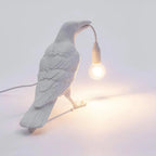 Lampada da Tavolo in Resina Trendy Crow