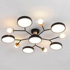 Lampada da Soffitto Moderna a Più Lampadine per Soggiorno