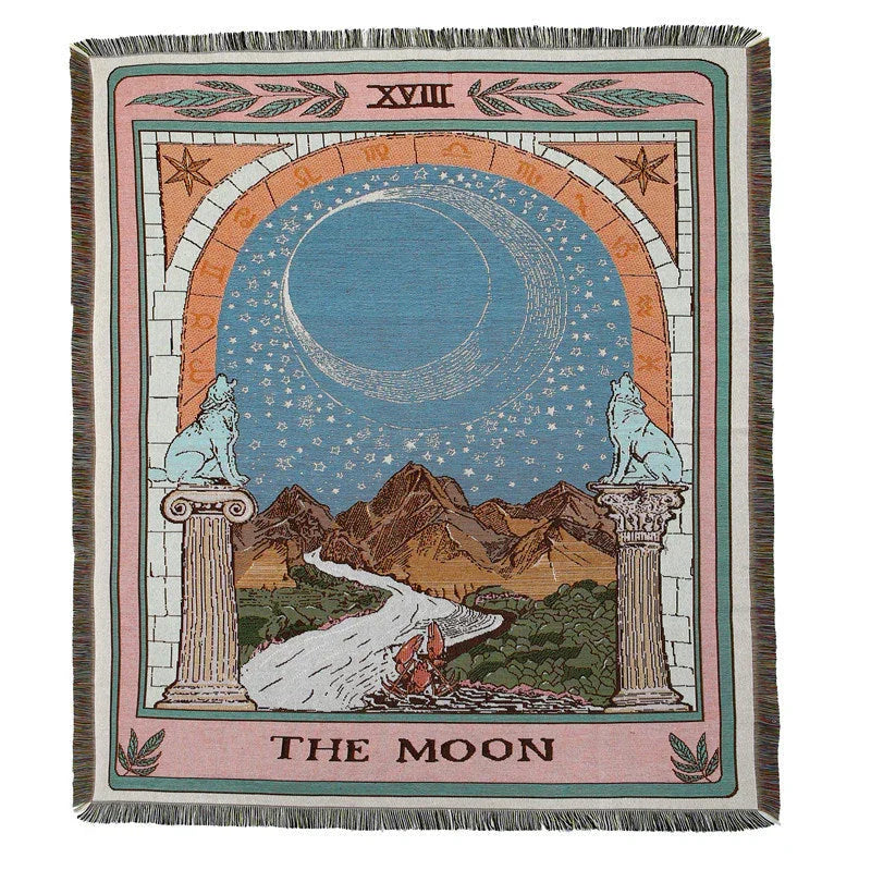 Coperta Intrecciata Mystic Moon