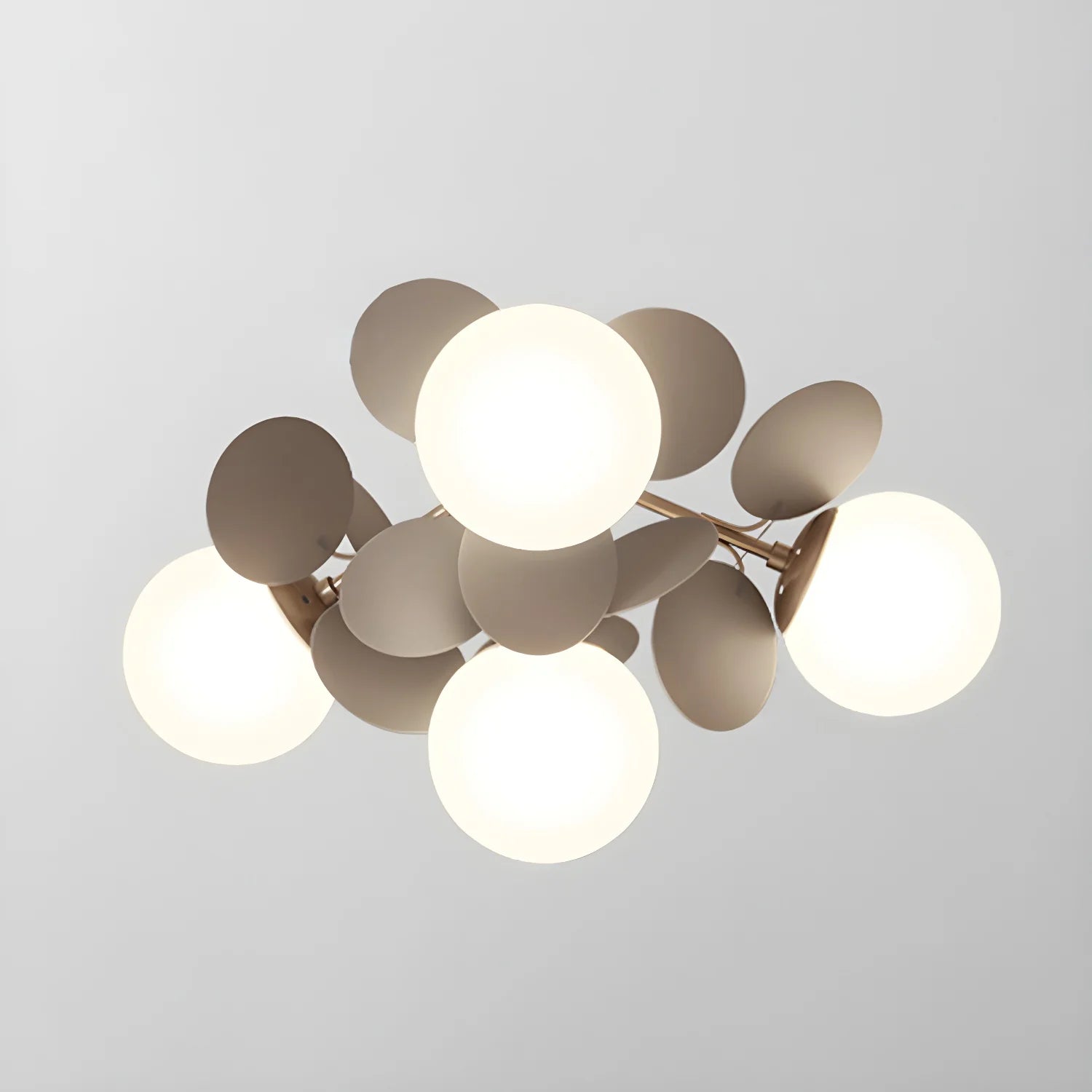 Lampada da soffitto in acrilico Bubble-Pastel Elegante