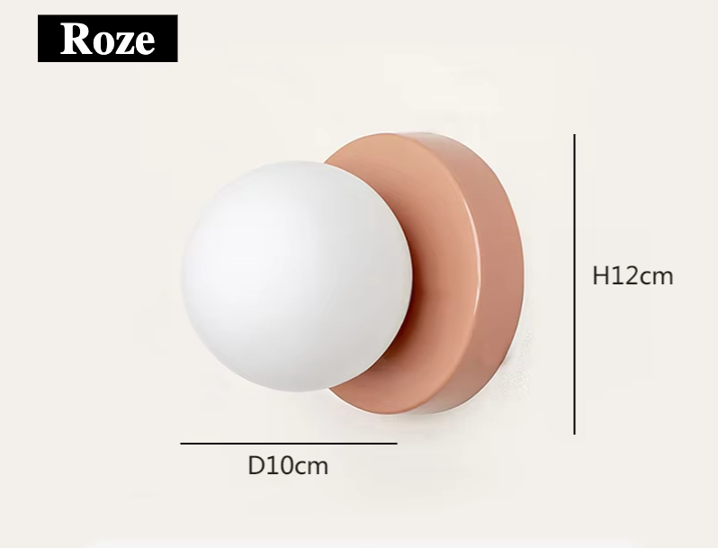 LumiGlobe – Lampada a sospensione scandinava moderna con design in vetro