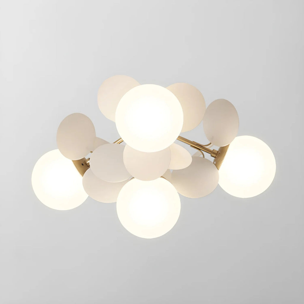 Lampada da soffitto in acrilico Bubble-Pastel Elegante