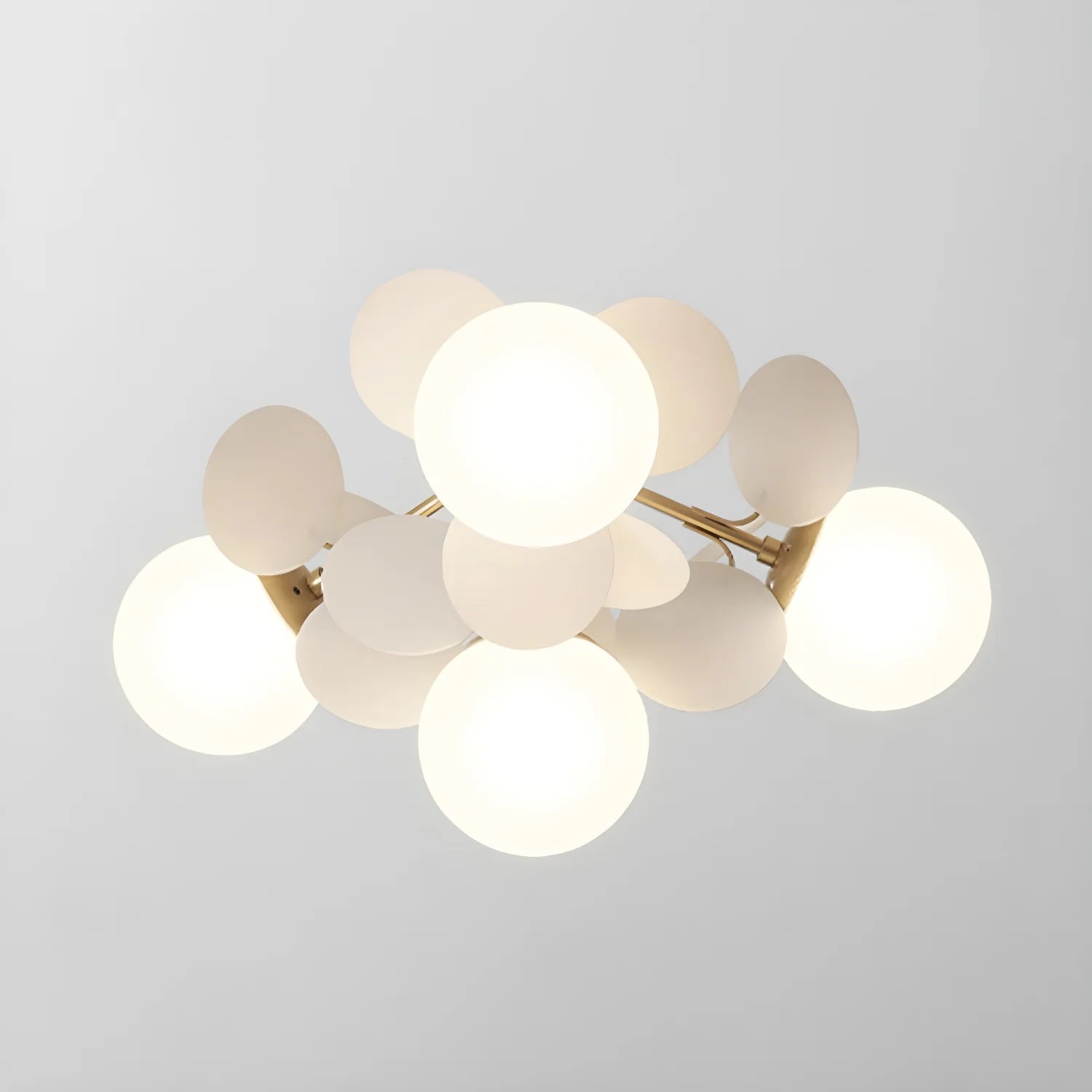 Lampada da soffitto in acrilico Bubble-Pastel Elegante