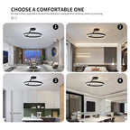 Lampada da Soffitto Rotonda Moderna in Acrilico