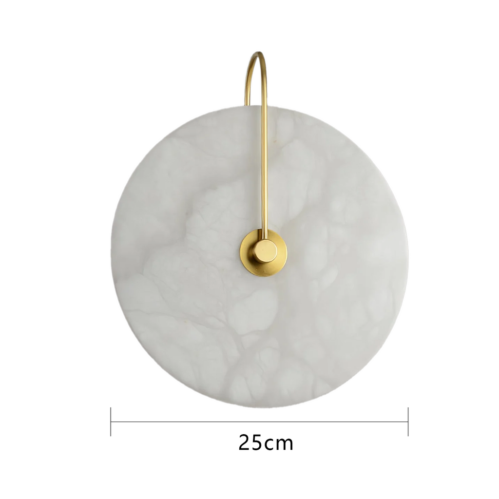 Lampada da Parete in Alabastro Nordico