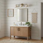 Applique da Parete in Ottone Chroma Dome per Bagno Moderno