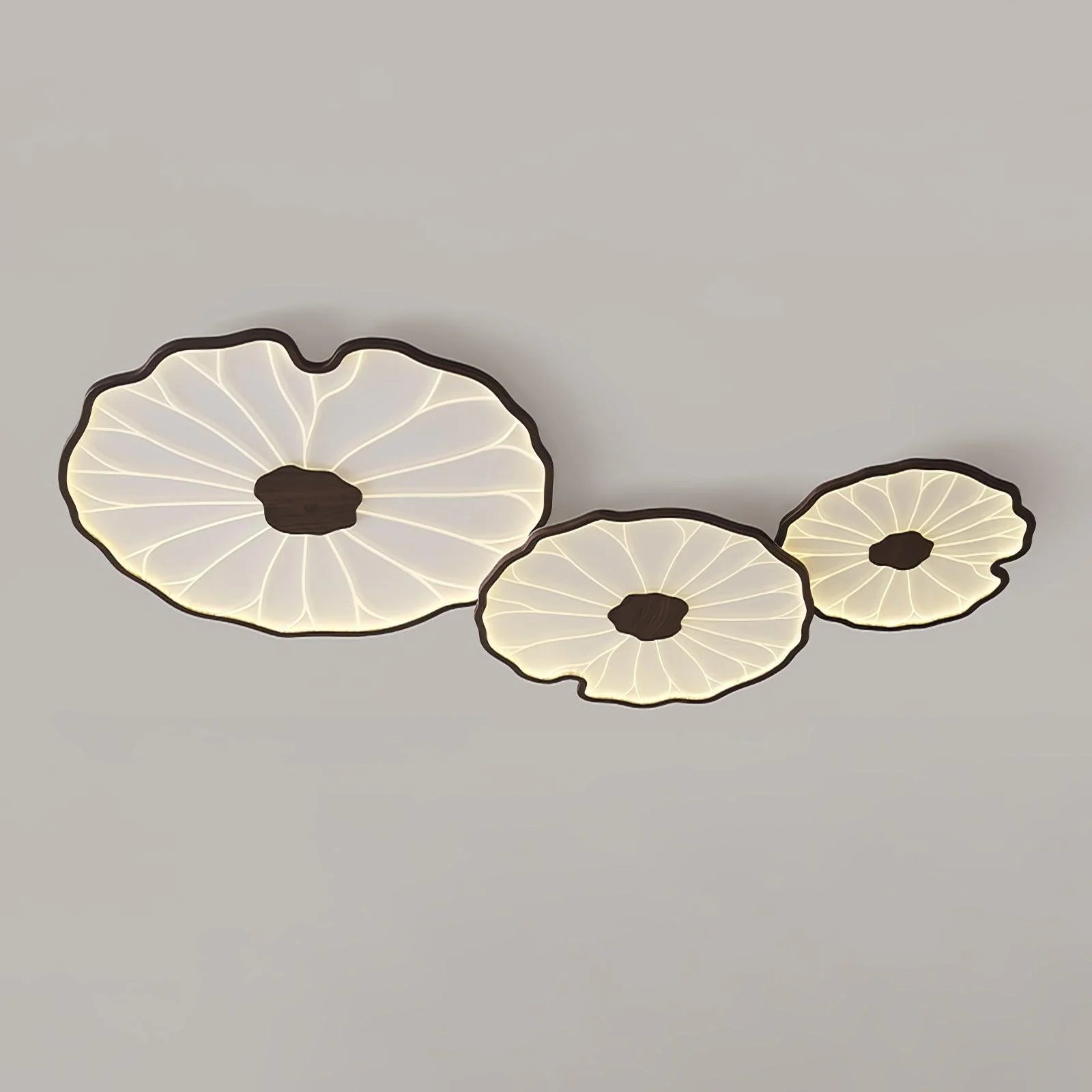 Moderna Lampada da Soffitto in Acrilico Lotus