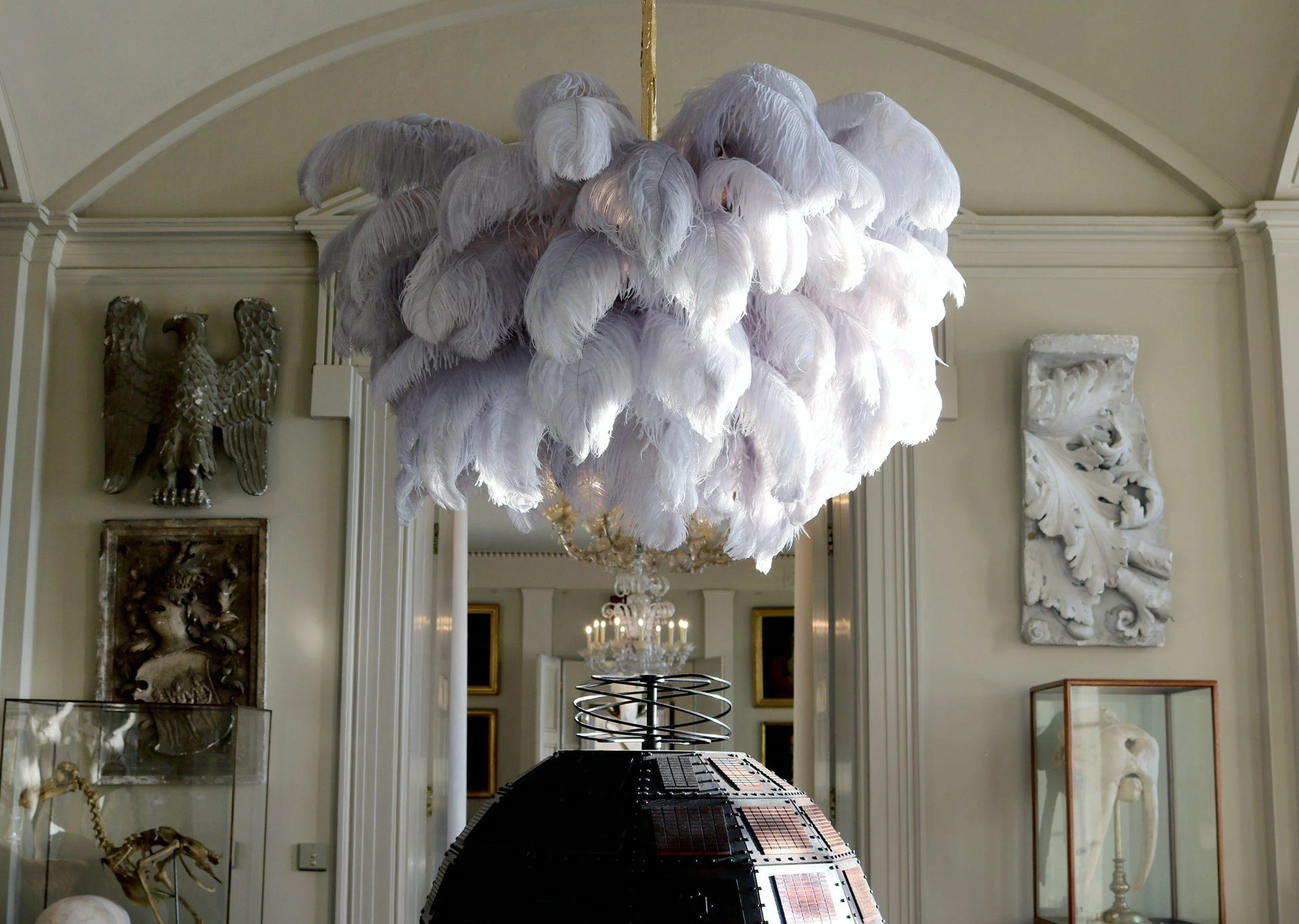 Candelabro Luxe Moderno Organic-Plume