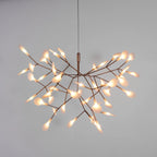 Lampadario in Acrilico a Petali di Rosa Modish