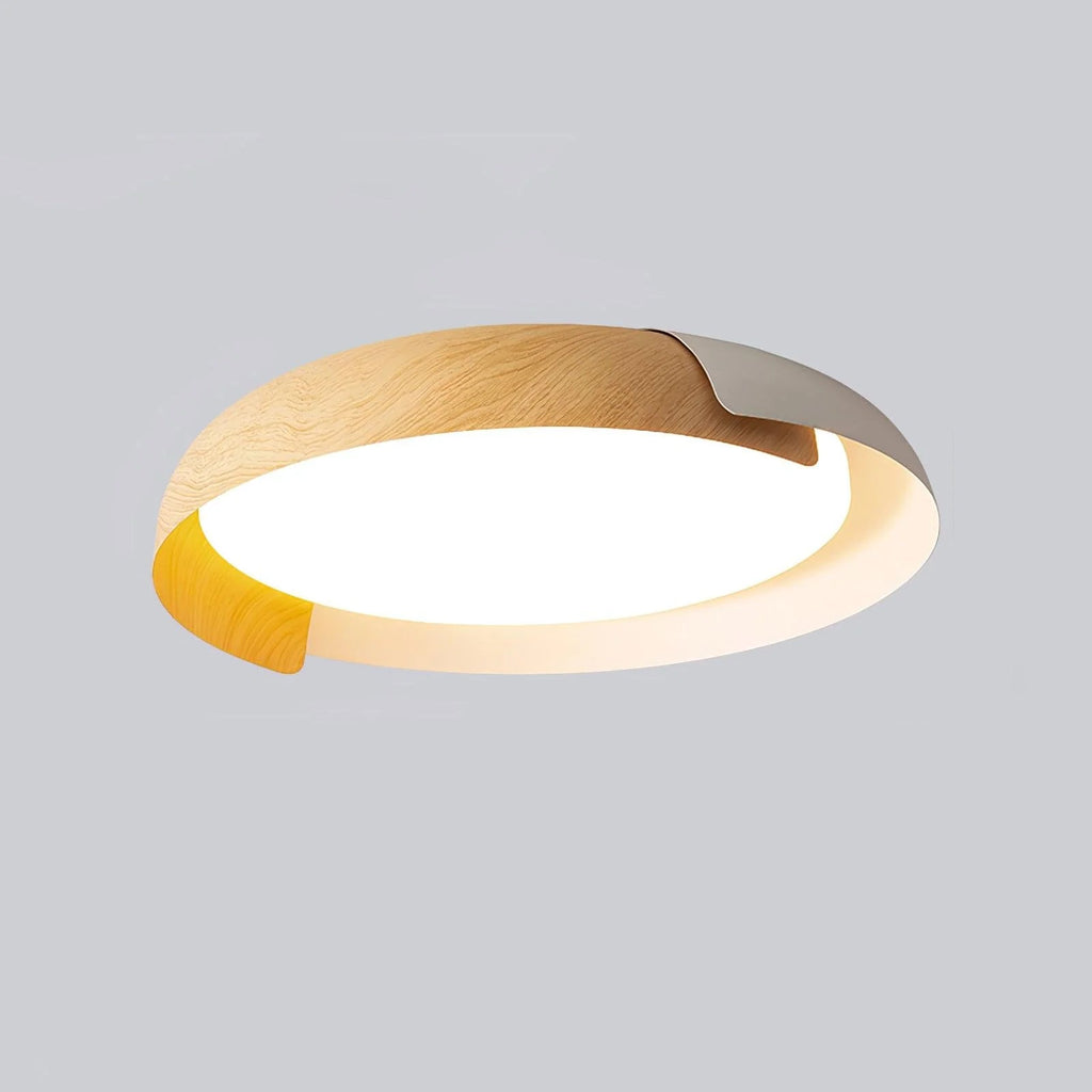 Lampada da soffitto rotonda classica in acrilico