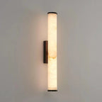 Lampada da Parete Vintage Calisto Tube in Marmo