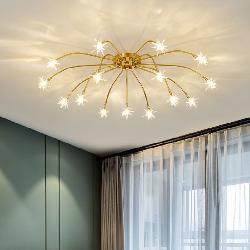Arisha Art Deco Starry Lampada da Soffitto a Incasso