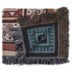 Coperta Woven BoHo Mirage del Deserto